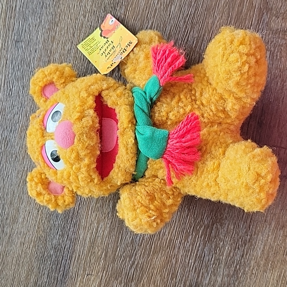 Jen Henson Muppets Babies Fozzie Bear McDonald's Plush - Circa 1987 Vintage